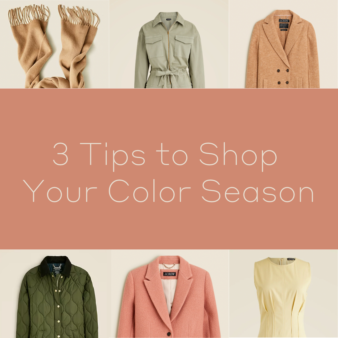 3 tips to shop your color season year-round