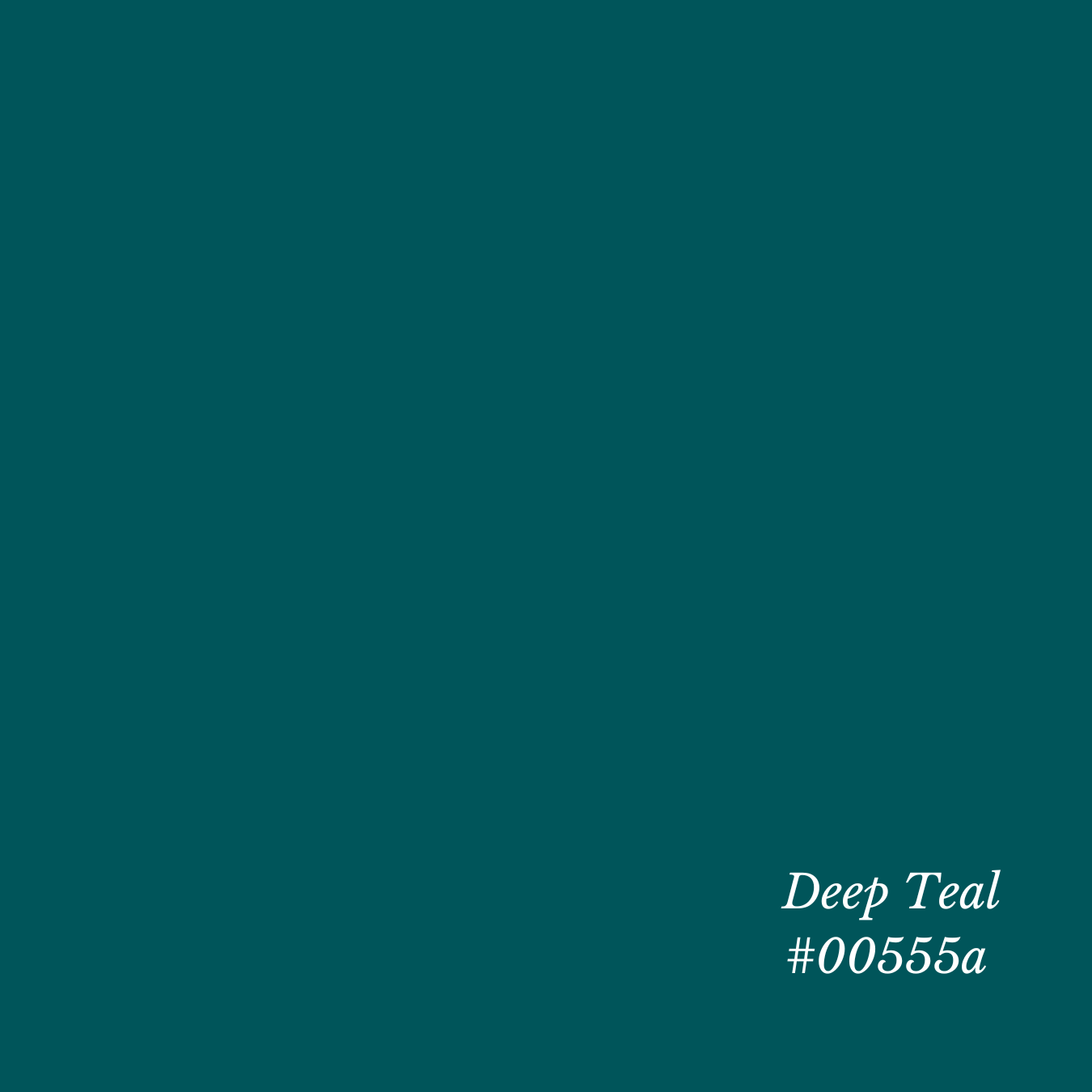 Teal palette variant 6