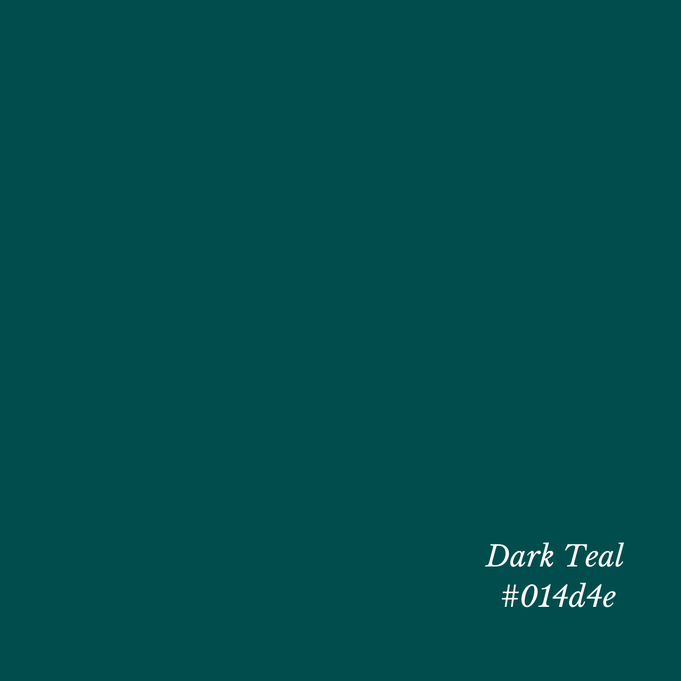 Teal palette variant 7