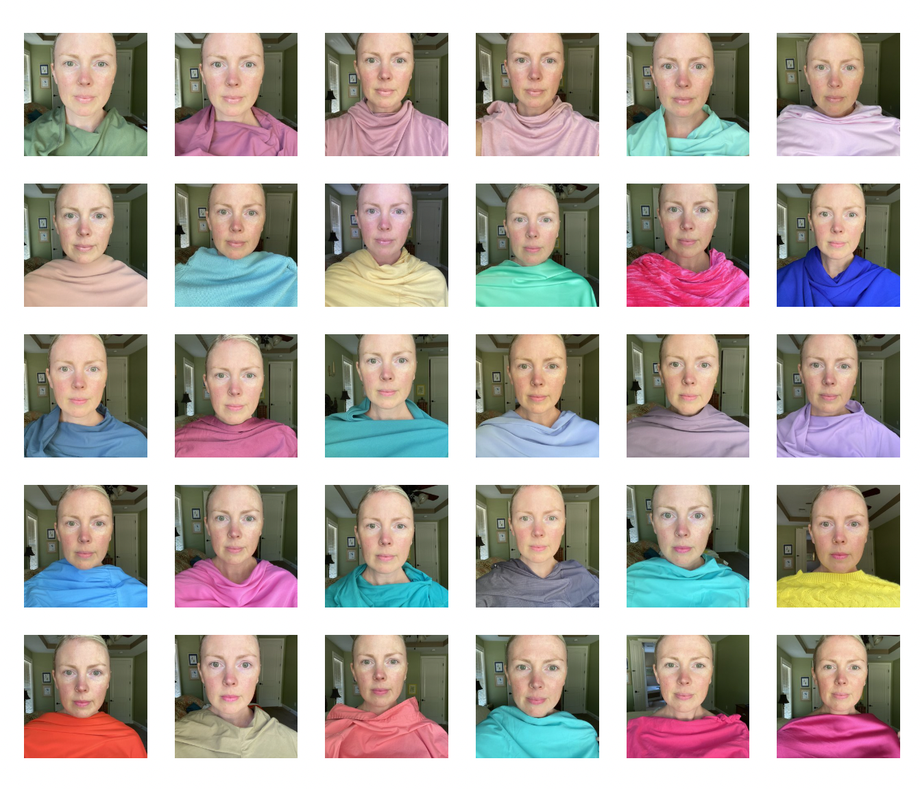 Sorting photos into the 12 seasons