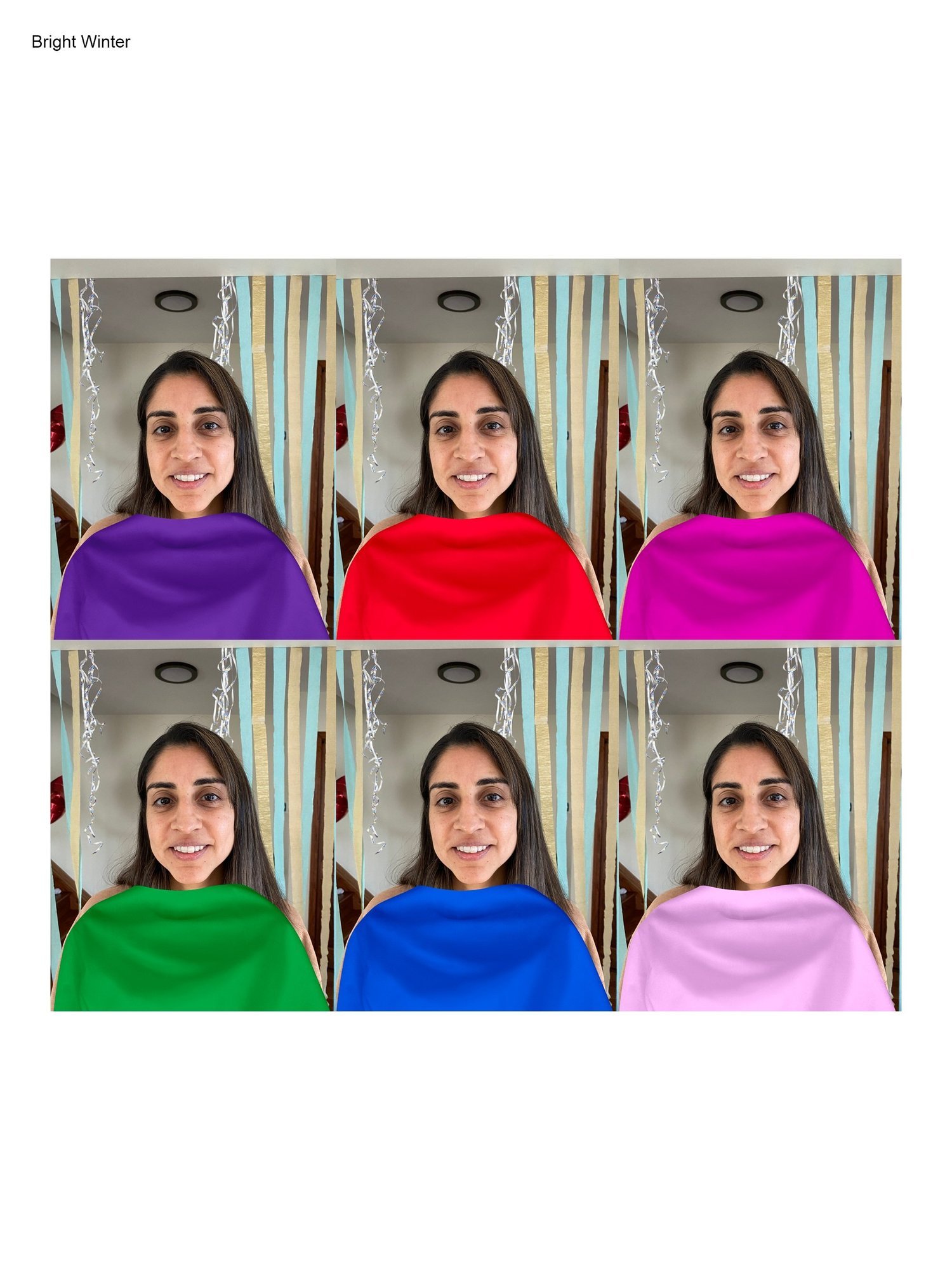 Bright Winter drape simulation