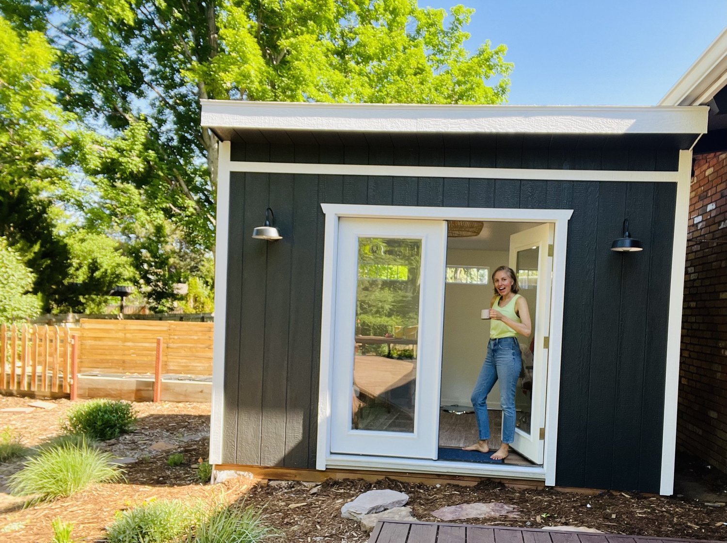 Outside the Colorbook studio in Fort Collins, CO