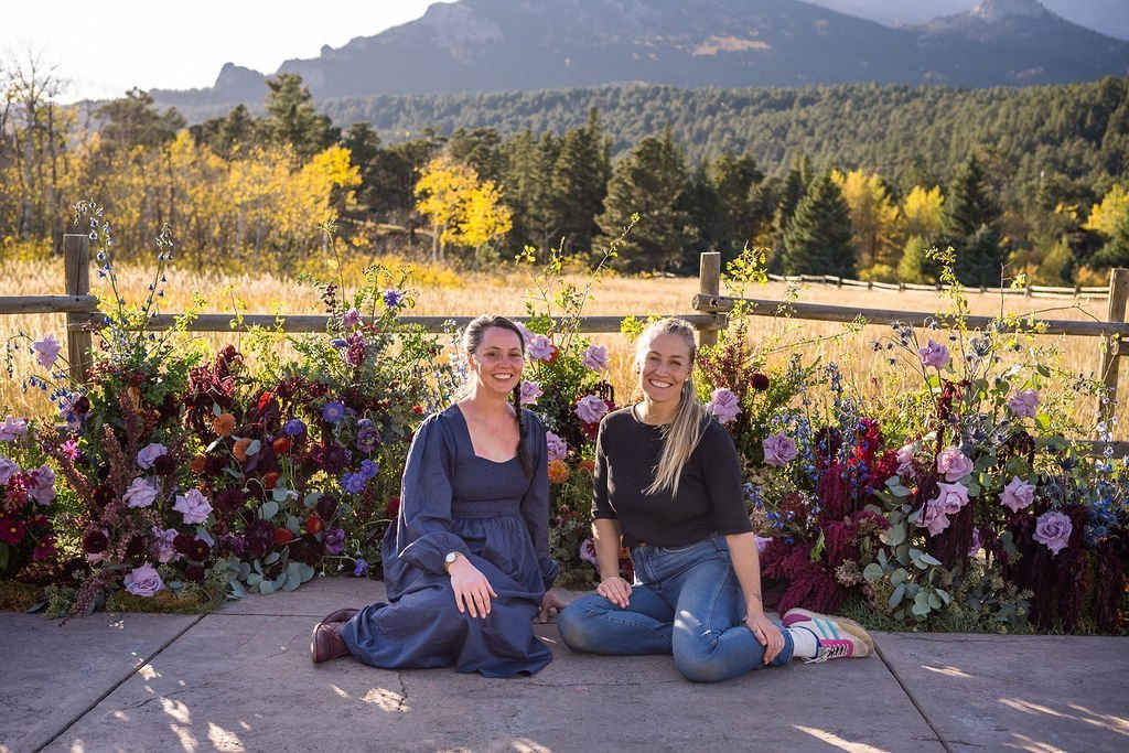 Elycia Feldman of Wild Blossoms and Kelsey Brons of Ardent Rose