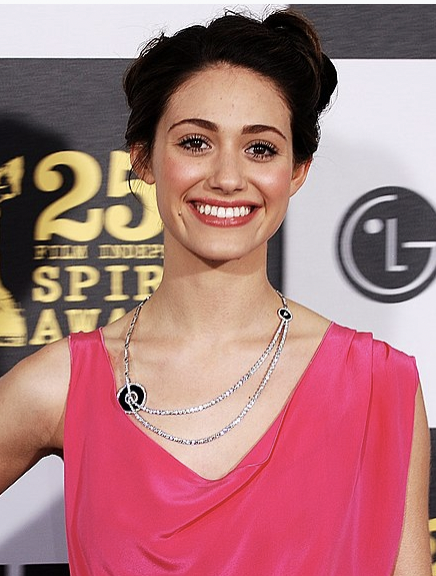 Emmy Rossum in Bright Spring tones