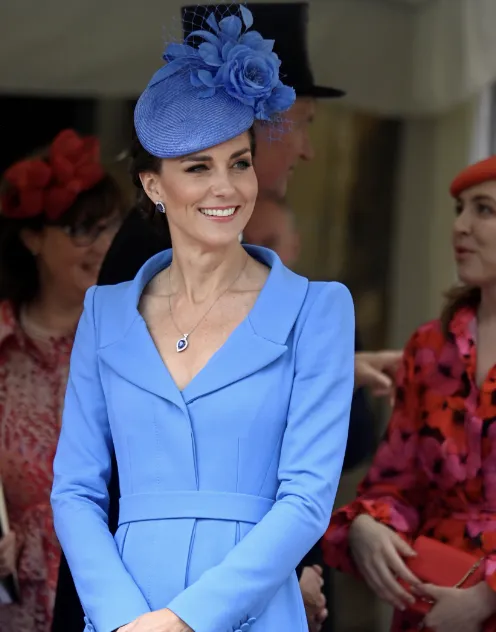 Kate Middleton in Cool Summer tones