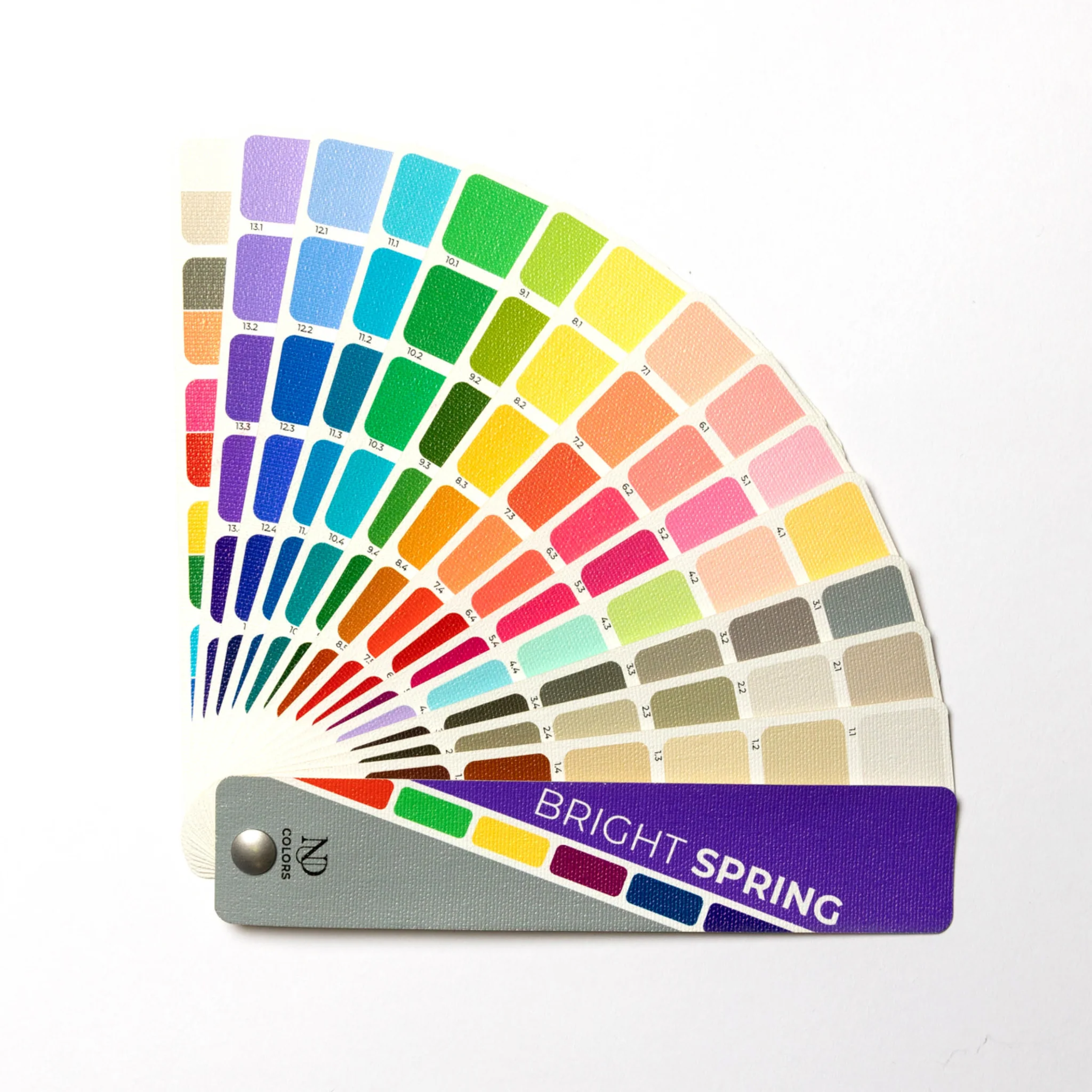 NDU Bright Winter color fan