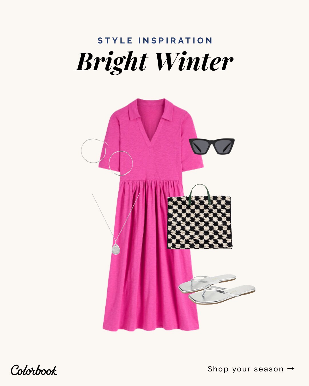 Bright Winter outfit ideas