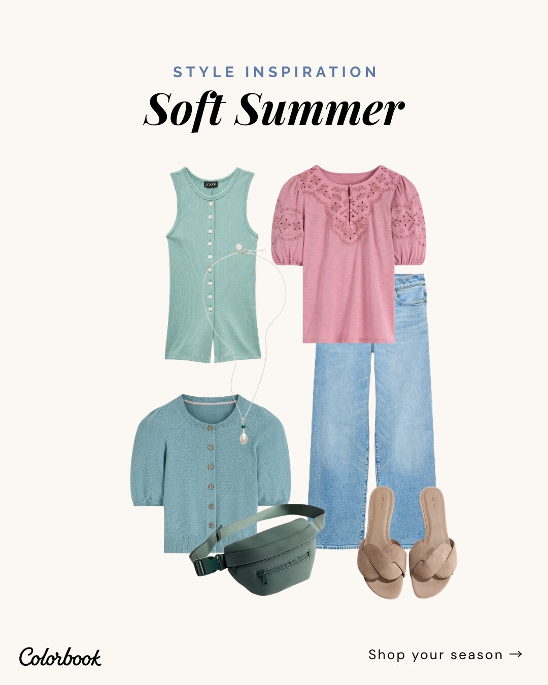 Soft Summer outfit ideas