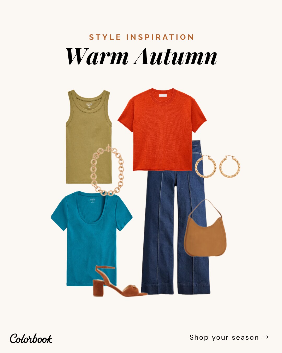 Warm Autumn outfit ideas