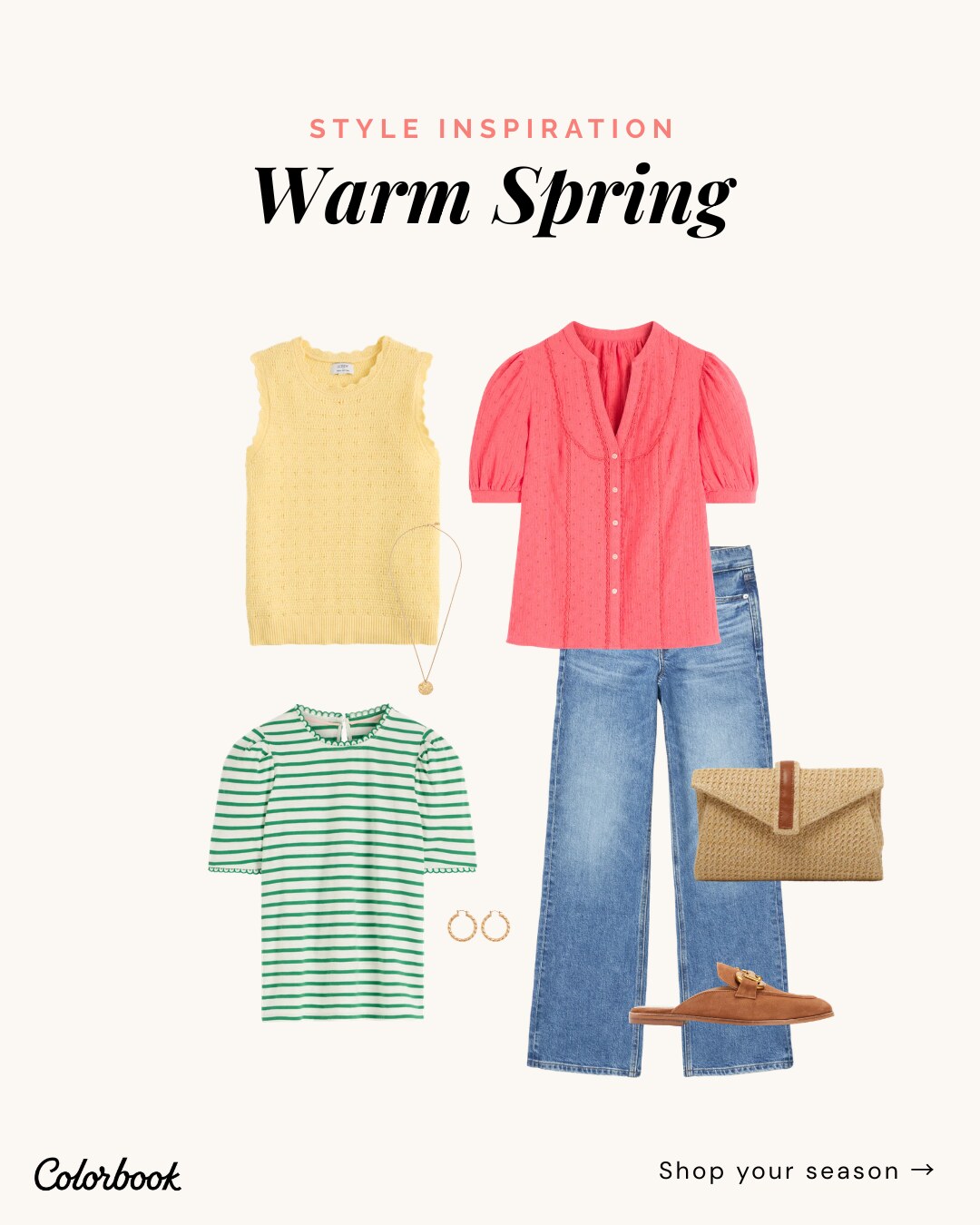 Warm Spring outfit ideas