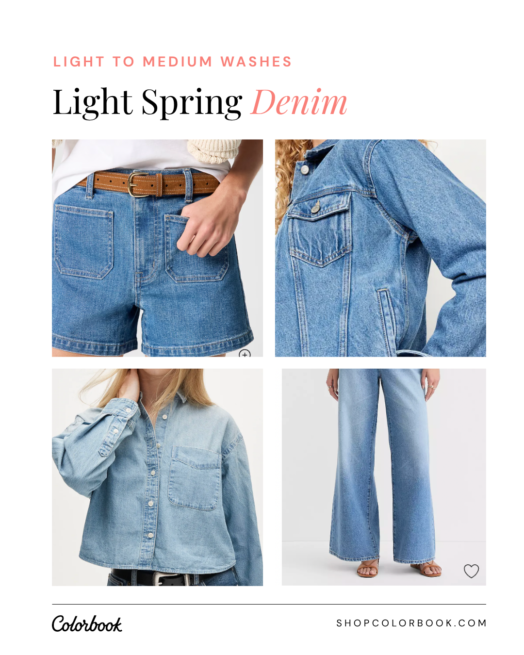 Light Spring denim guide