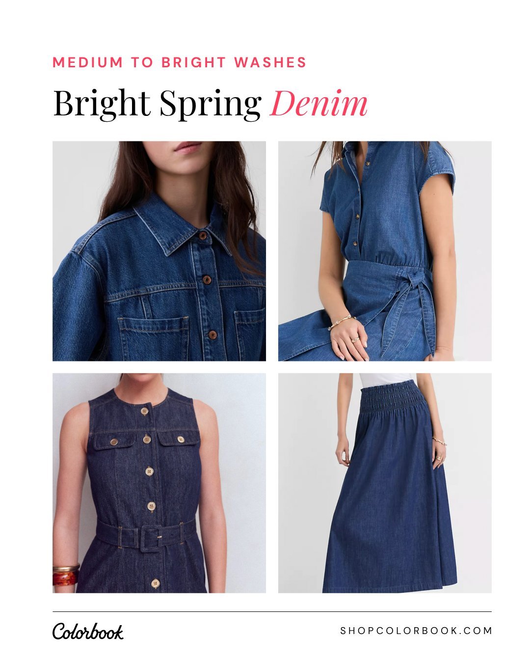 Bright Spring denim guide