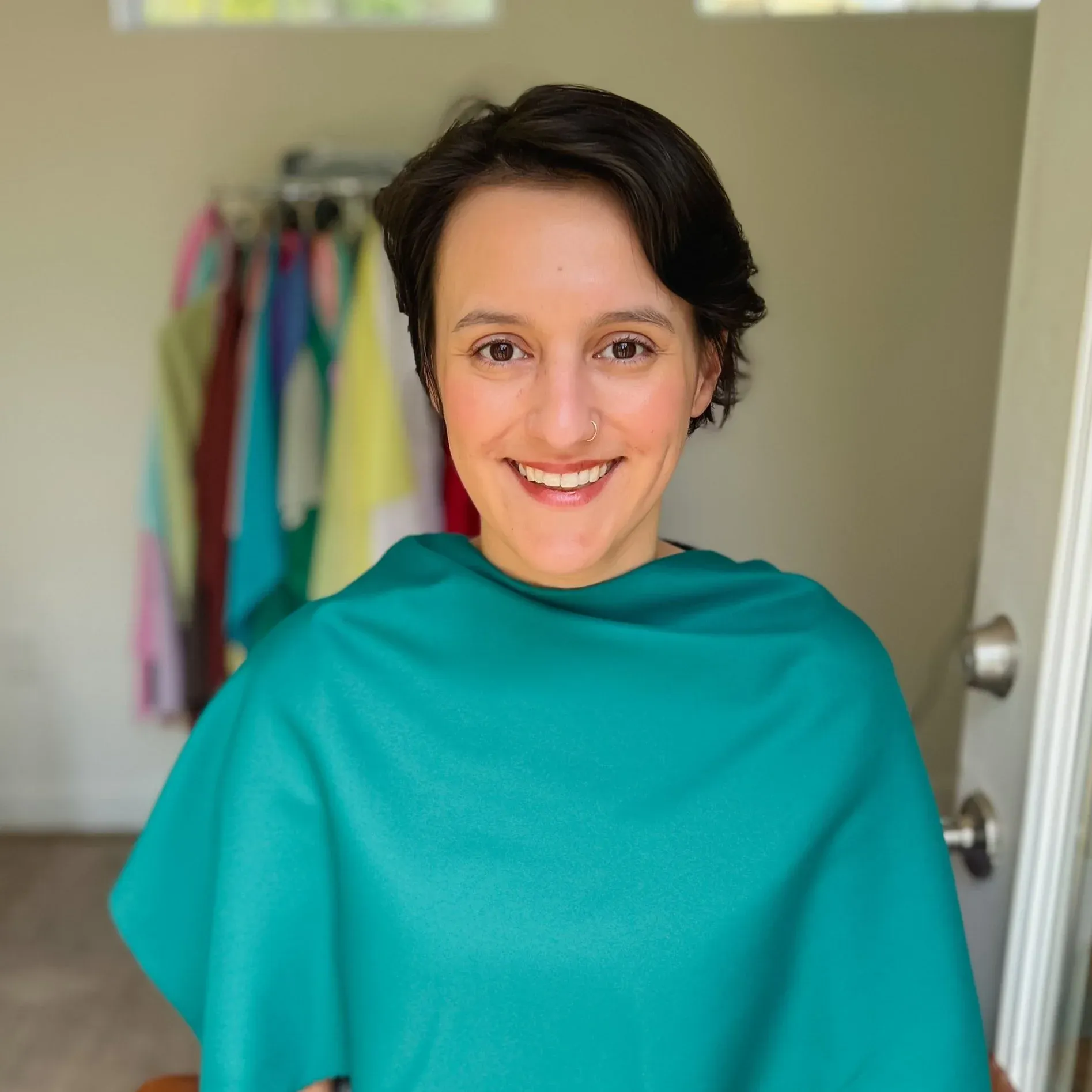 Dark Winter hair example 2