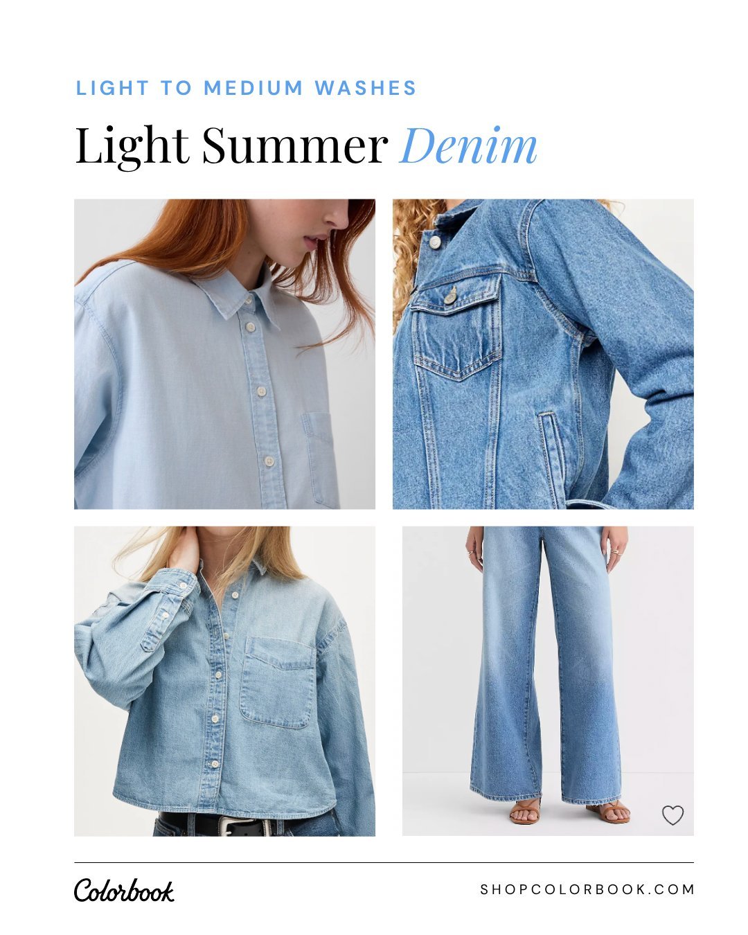 Light Summer denim guide
