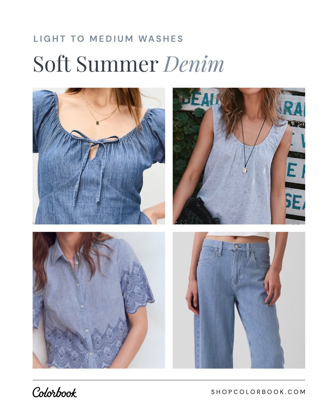 Soft Summer denim guide